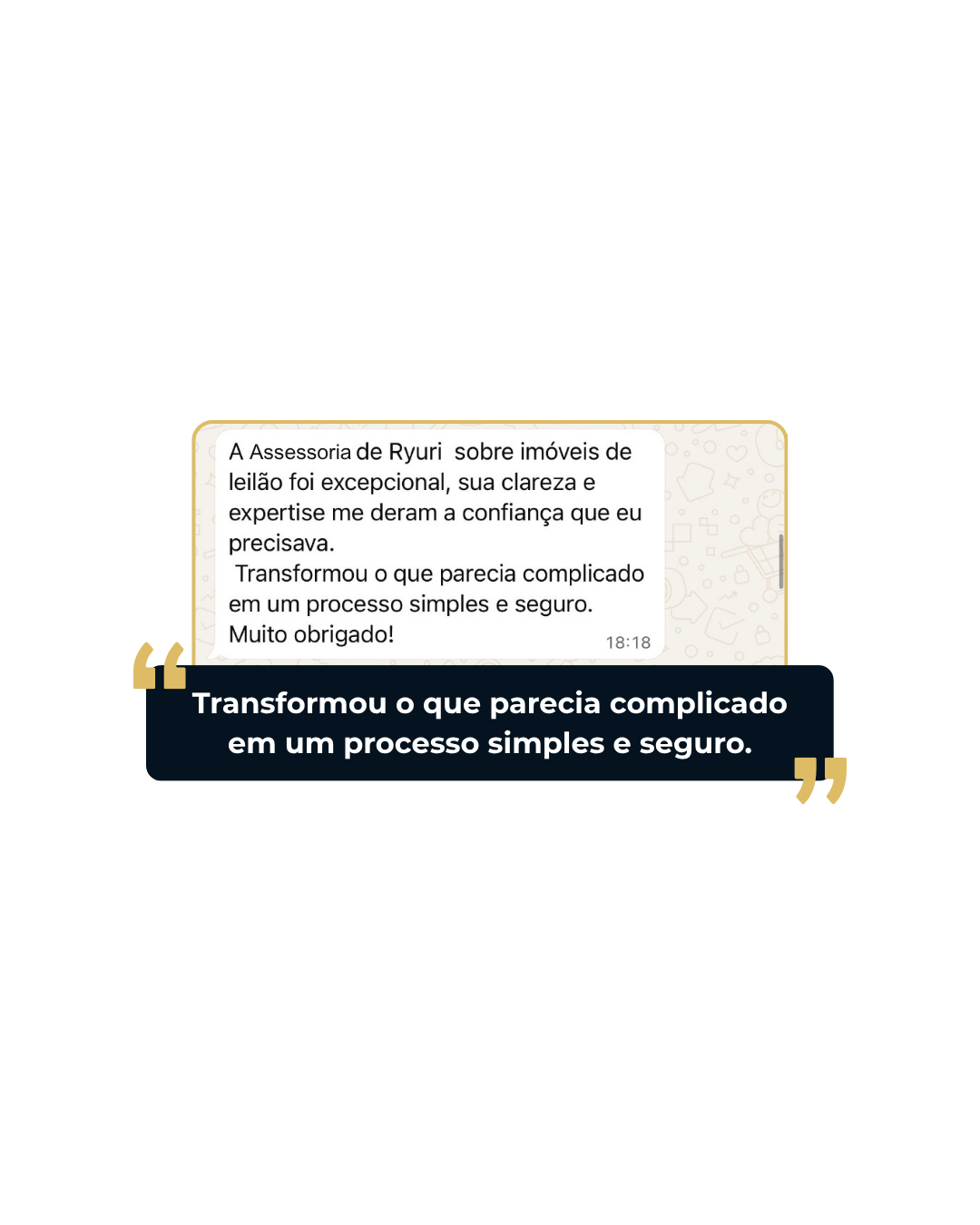 Depoimento de cliente 2