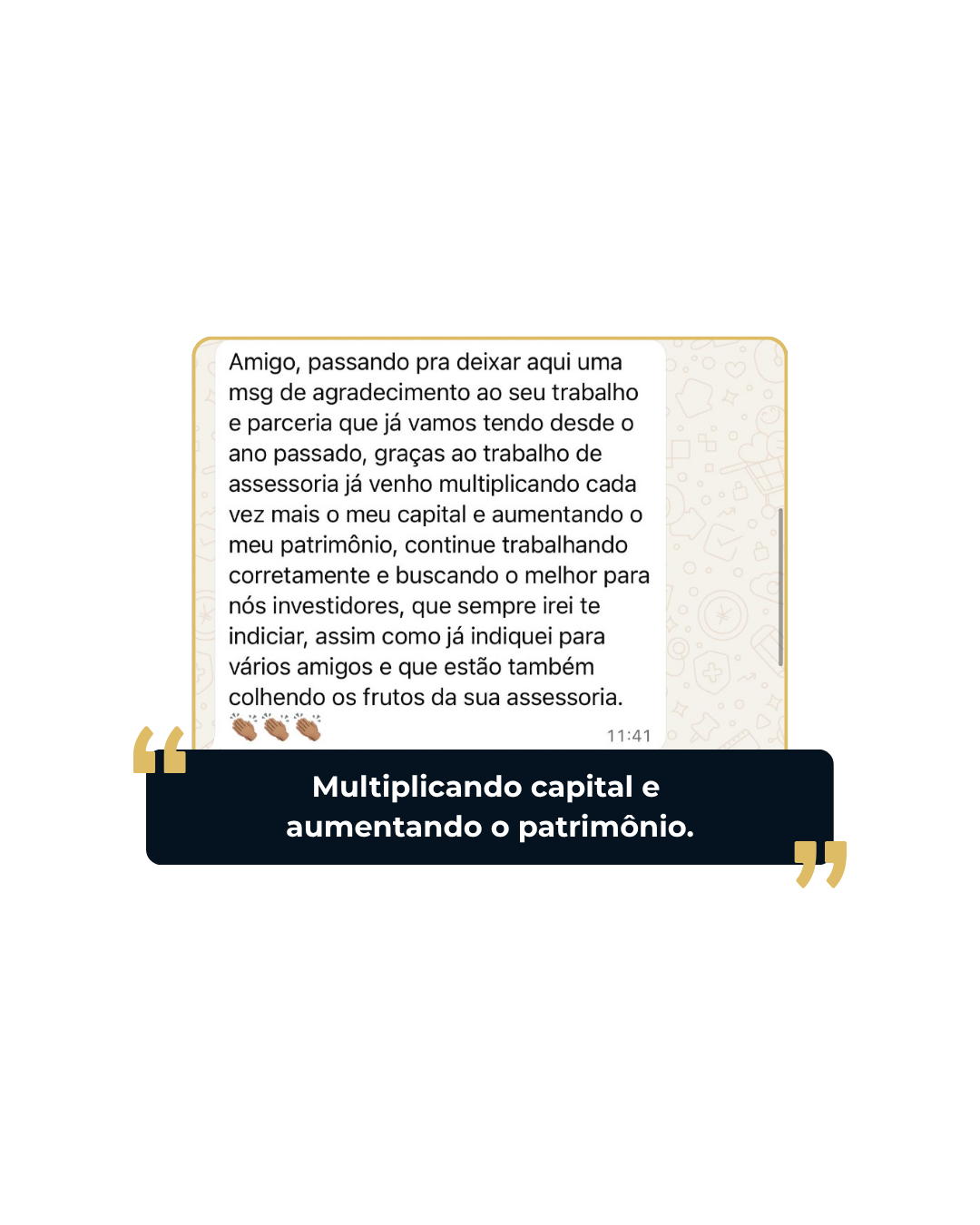 Depoimento de cliente 3